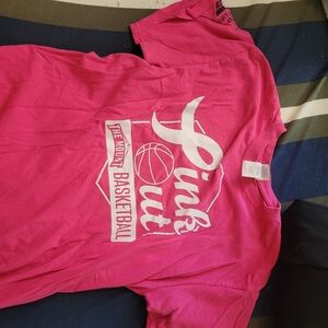 Pink Out Basketball Men's Short Sleeve Tee